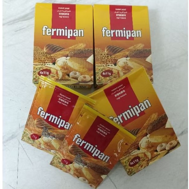 

FERMIPAN SACHET 1 BOX ISI 4X11GR /RAGI KERING FERMIPAN SACHET INSTAN