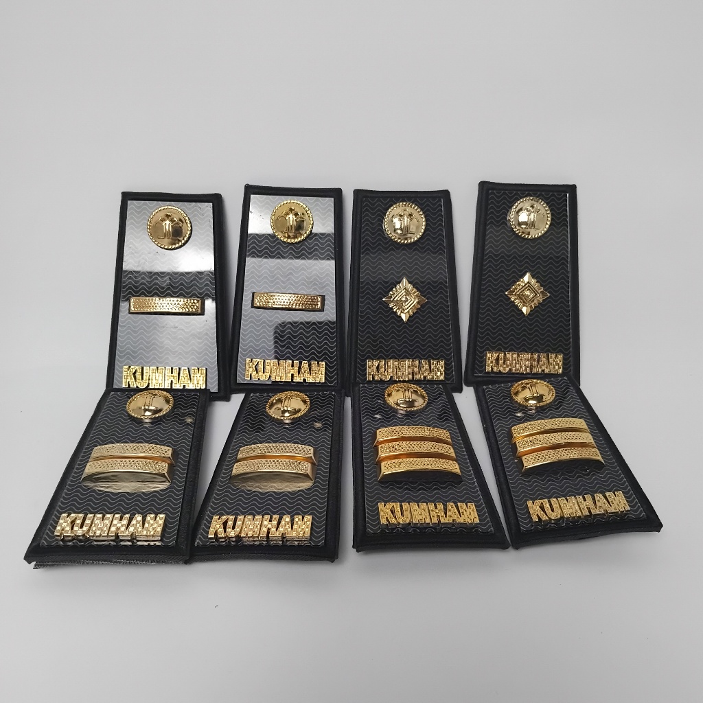 Pangkat PDH KUMHAM Golongan 3A-4B PDH Logam akrilik Terbaru / Pangkat KUMHAM TERBARU / Pangkat Akril