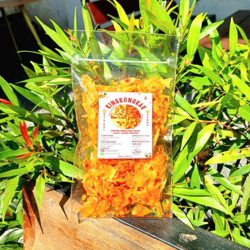 

Keripik Singkong Kriwil Varian Pedas 50 Gram