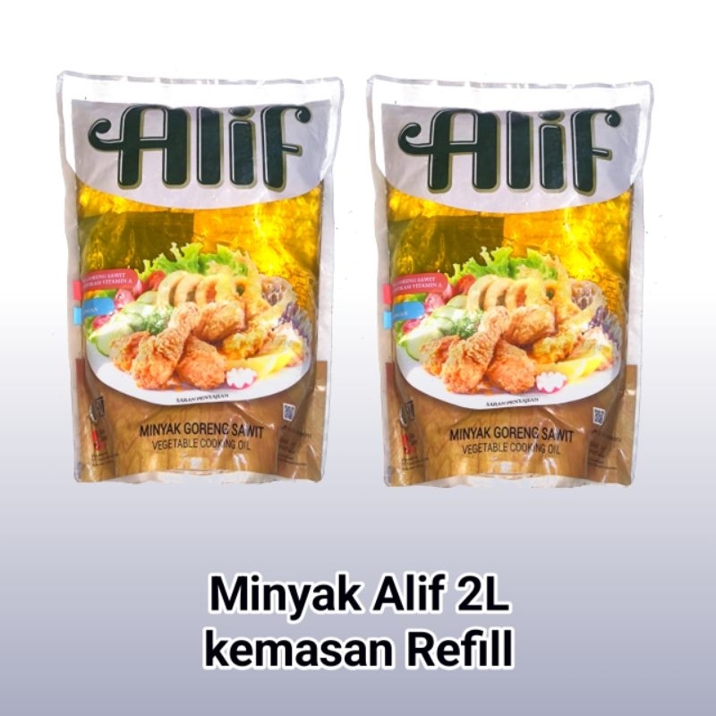 

Minyak Goreng Alif Refill 2L