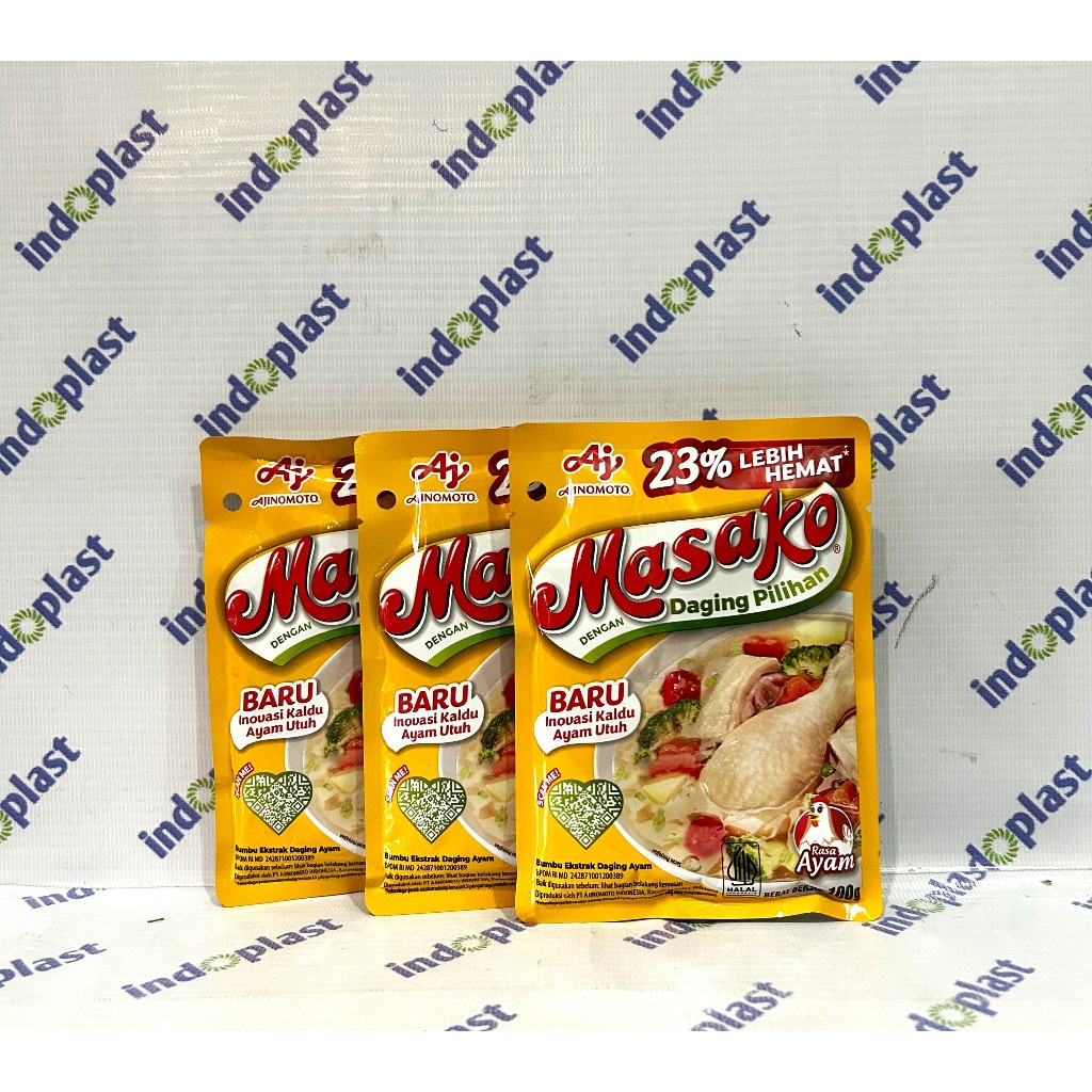 

Masako® Bumbu Kaldu Ayam Penyedap Rasa 100g