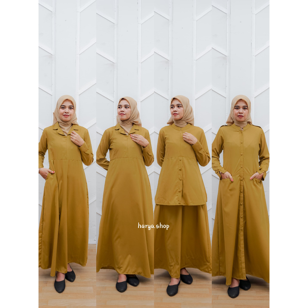 GAMIS PEMDA PNS / GAMIS PEMDA TOYOBO / GAMIS PEMDA KHAKI / SERAGAM GAMIS PEMDA PNS