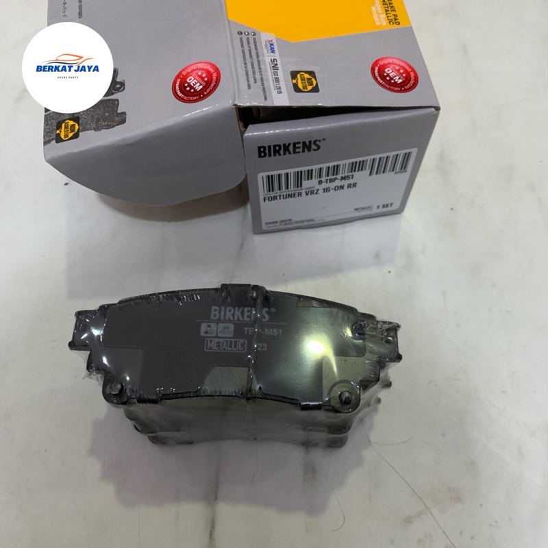 Brake Pad Fortuner VRZ 16-On Belakang