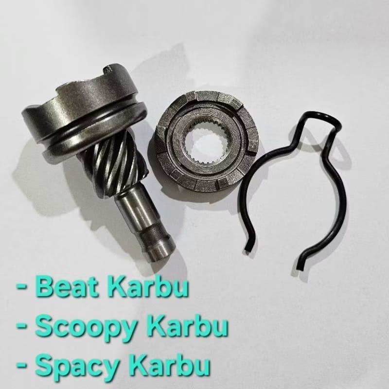 gigi engkol set beat Scoopy spacy karburator