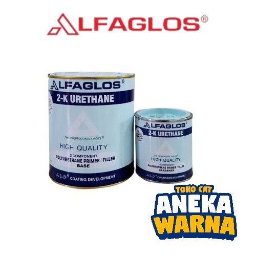 Alfaglos 2K Urethane PU Epoxy Primer / Filler / Grey