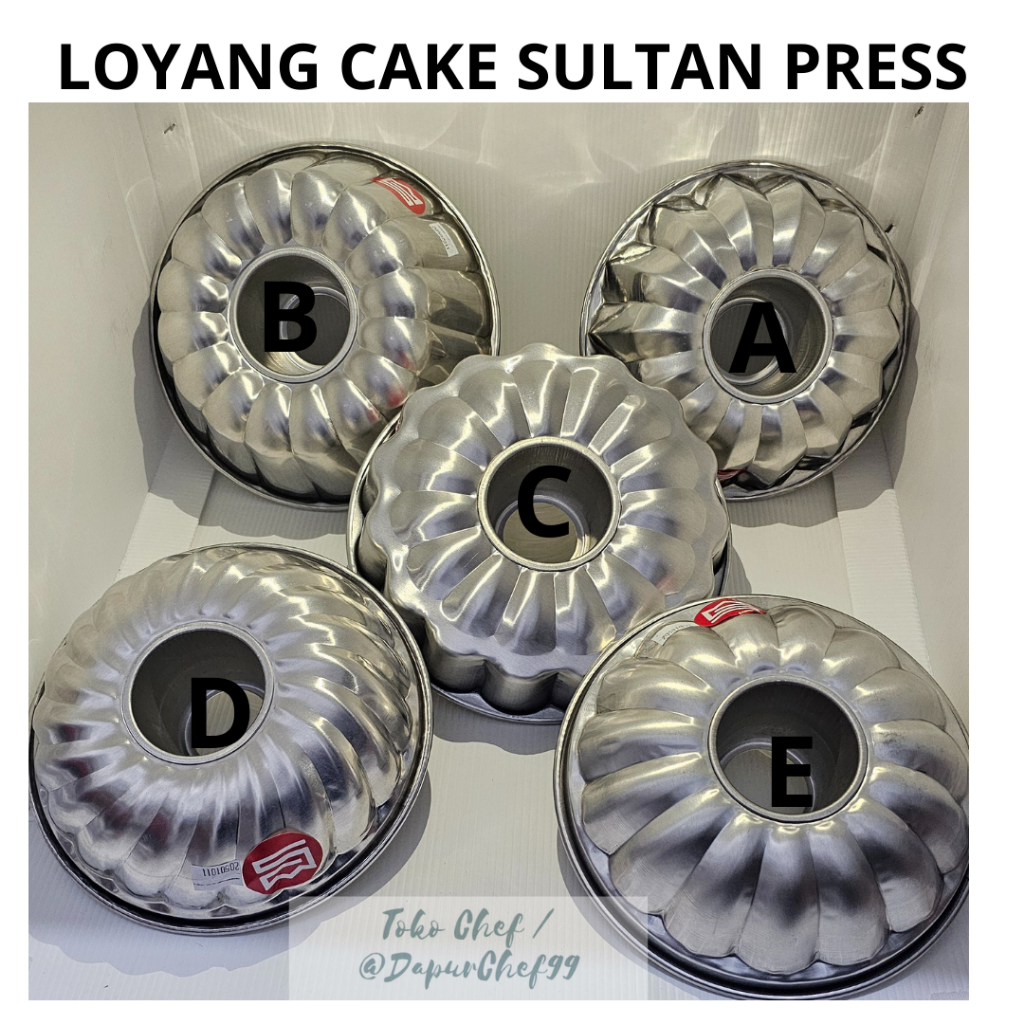 Loyang sultan marmer cake classic anti lengket/ Loyang bolu/ Loyang Bolu Sultan Press