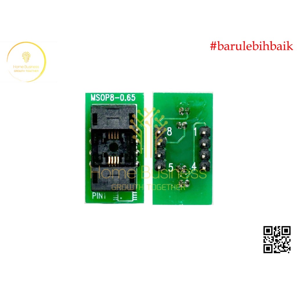 Adapter Jepitan Socket Soket IC Bios Printer Canon MSOP8 MSOP 8 0.65