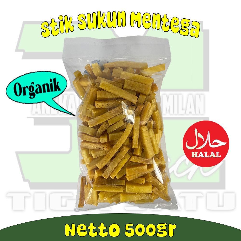 

500gr STIK SUKUN MENTEGA GRADE A SUPER Renyah Empuk