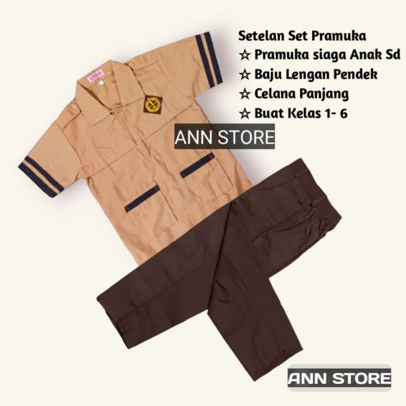 Seragam pramuka sd laki laki,Seragam pramuka siaga sd laki laki,Baju pramuka sd anak laki