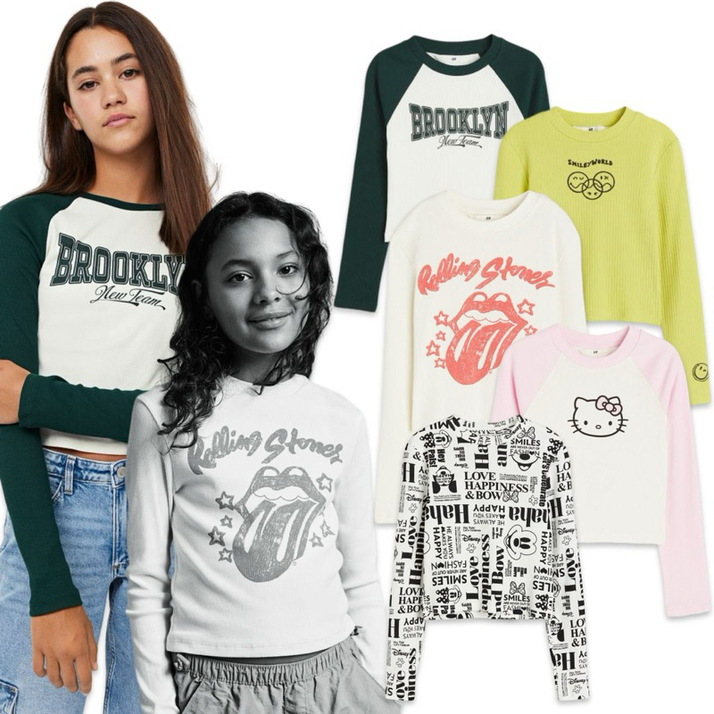 KERENKaos Anak Perempuan Crop Anak Perempuan HM