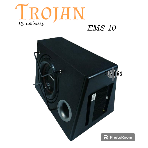 Subwoofer Aktif 10 inch BASSBOX Embassy Trojan EMS-10