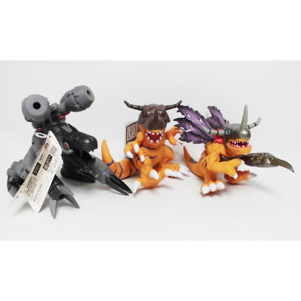 Bandai Dynamotion Digimon Digital Monster Machinedramon / Mugendramon Metal Greymon Greymon Figur Ja