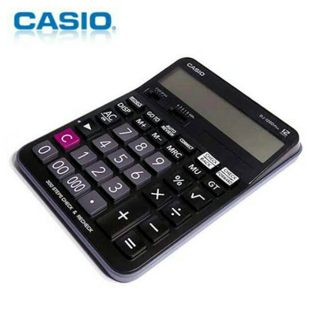 

Casio DJ12D PLUS Kalkulator Meja Desktop Calculator KODE N6I3