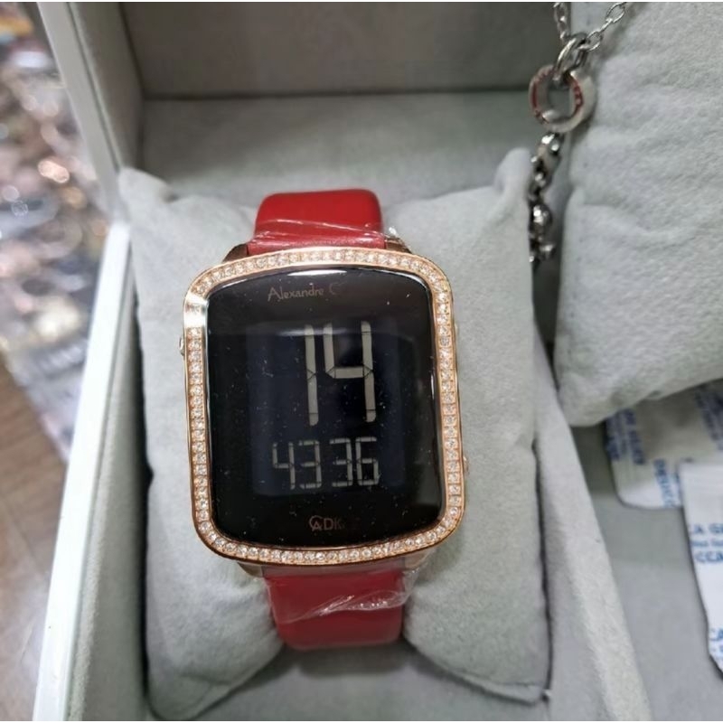JAM TANGAN ALEXANDRE CHRISTIE 9380/ AC 9380/AC9380 Digital Original- Garansi Resmi 1 Tahun