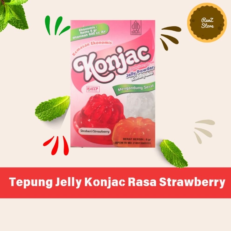 

konjac jelly powder 6 gr