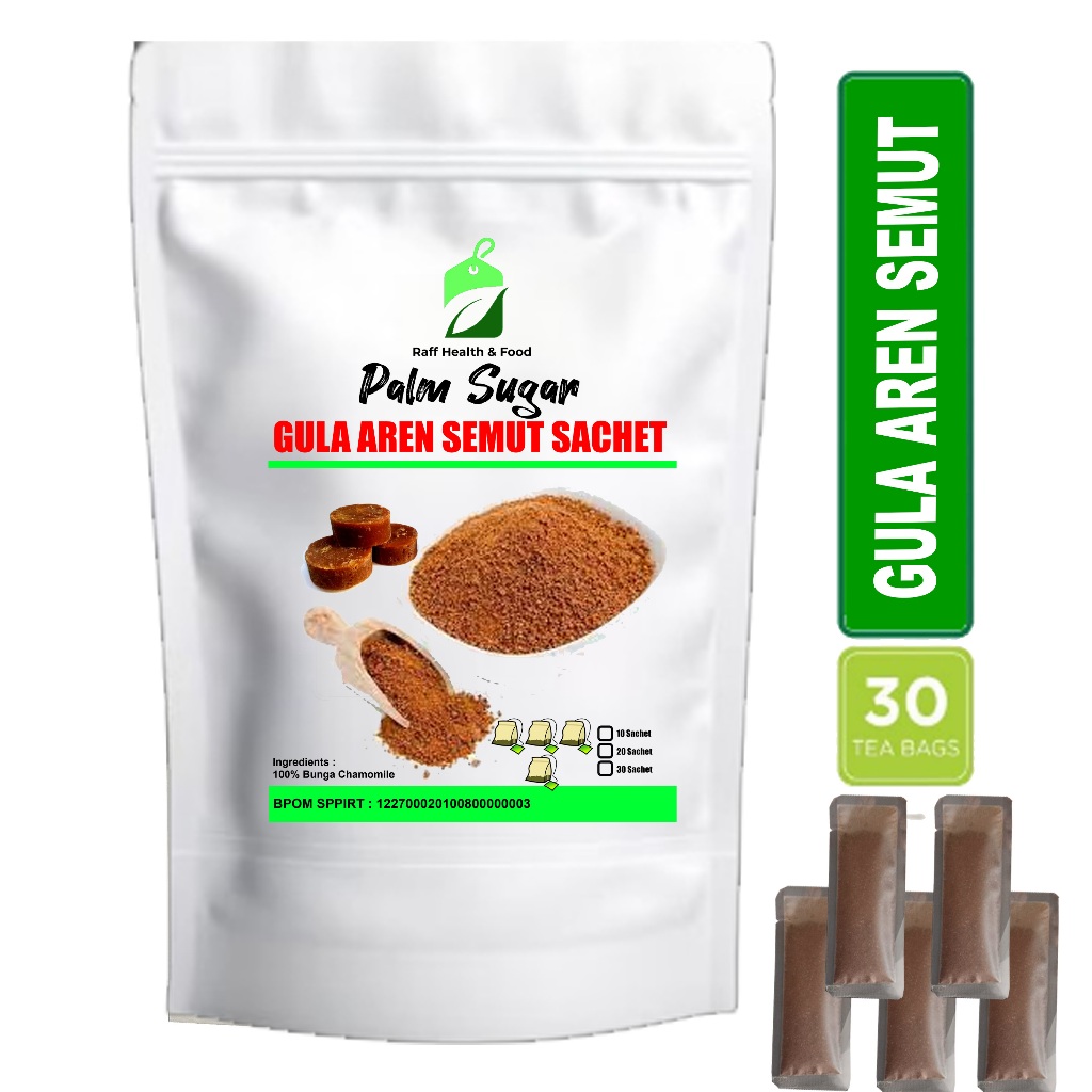 

Gula Aren Sachet Brown Palm Sugar Isi 30 Sachet Gula Semut