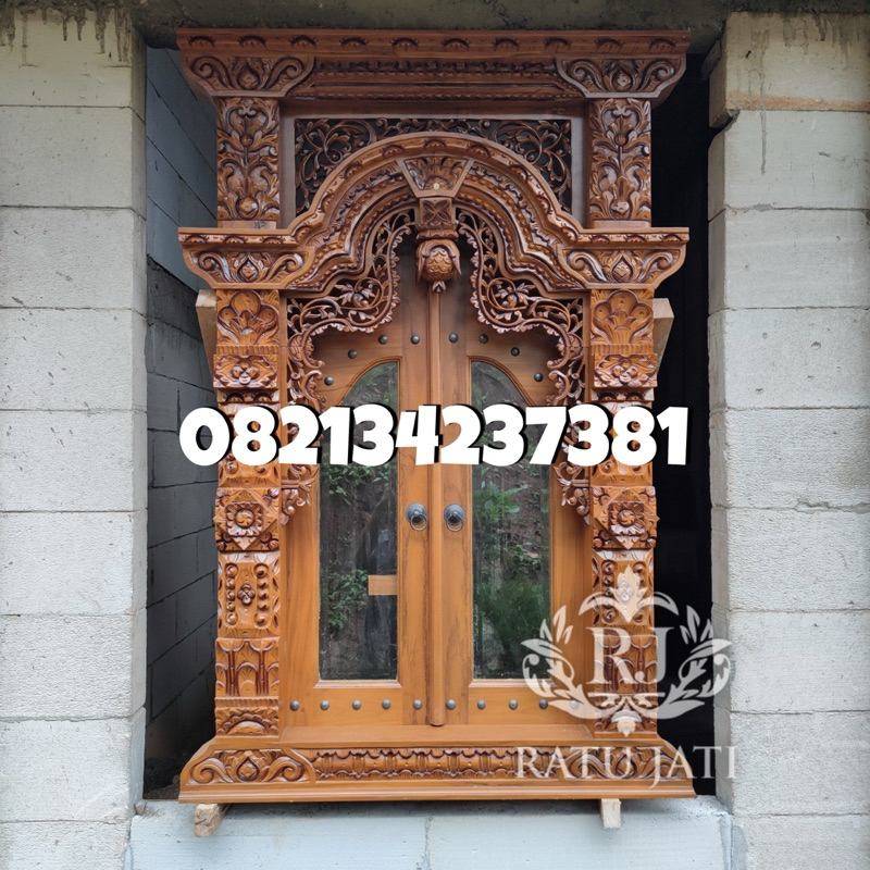 Jendela Gebyok | Jendela Ukir | Jendela Ukir Jepara | Jendela Kaca | Jendela 1 Meter