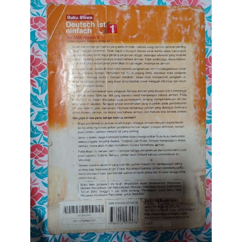 Buku Deutsch ist einfach SMA Klasse X