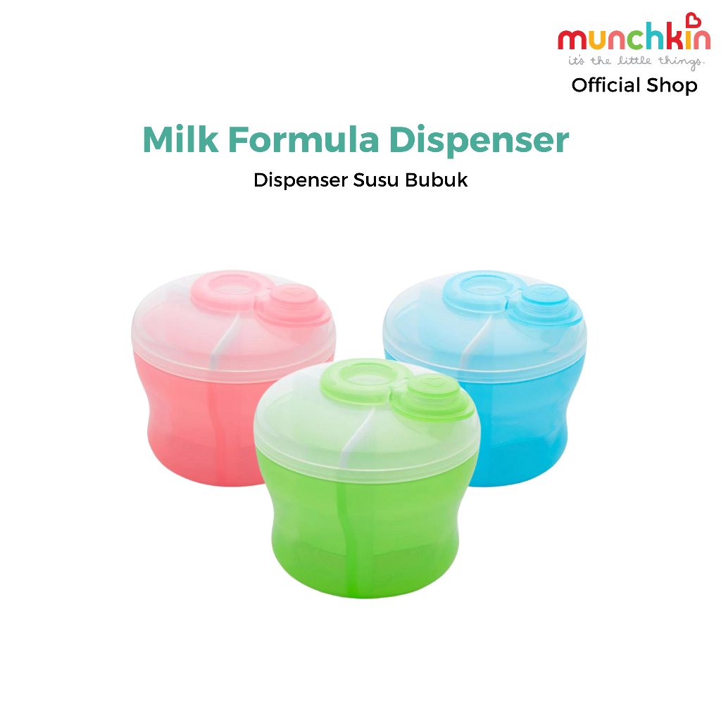 MUNCHKIN Milk Formula Dispenser 1 pcs / wadah susu formula bayi / wadah susu formula anak