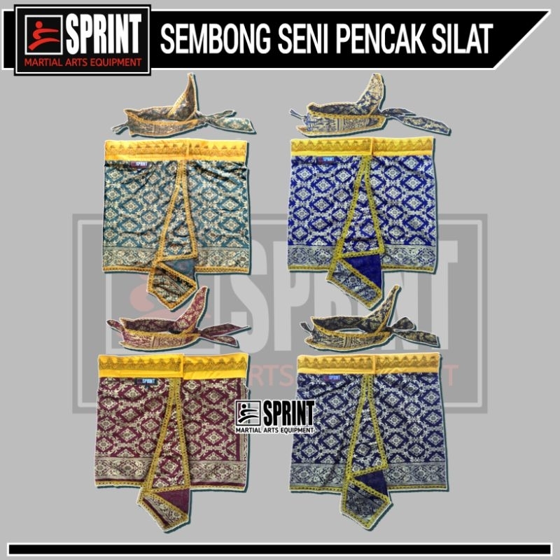 Dodot Jarik Seni Pencak Silat Banyak Motif - Kain Sembong Seni Anak Dewasa - Sambong IPSI Aksesories