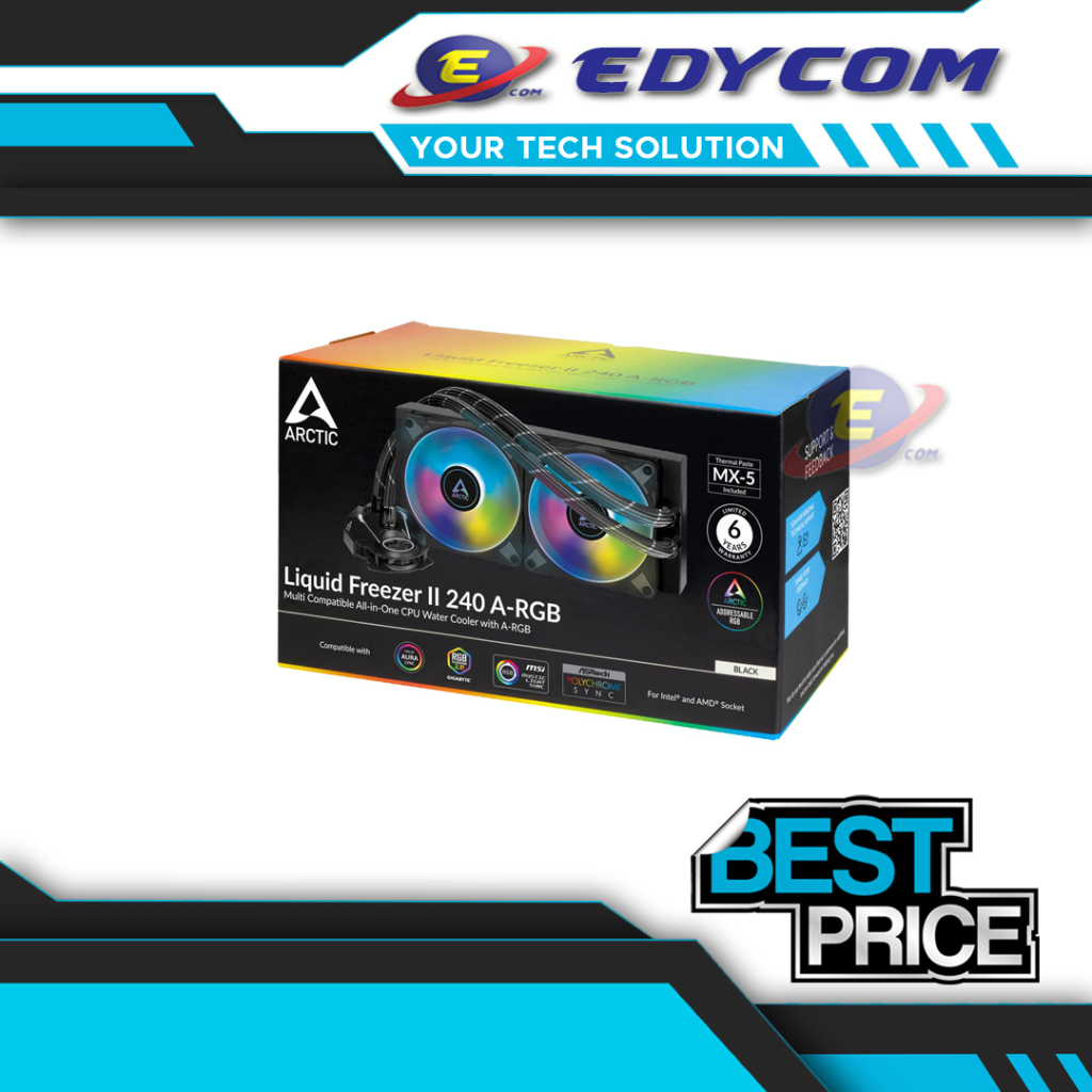 ARCTIC LIQUID FREEZER II 240 ARGB AIO Liquid Cooling