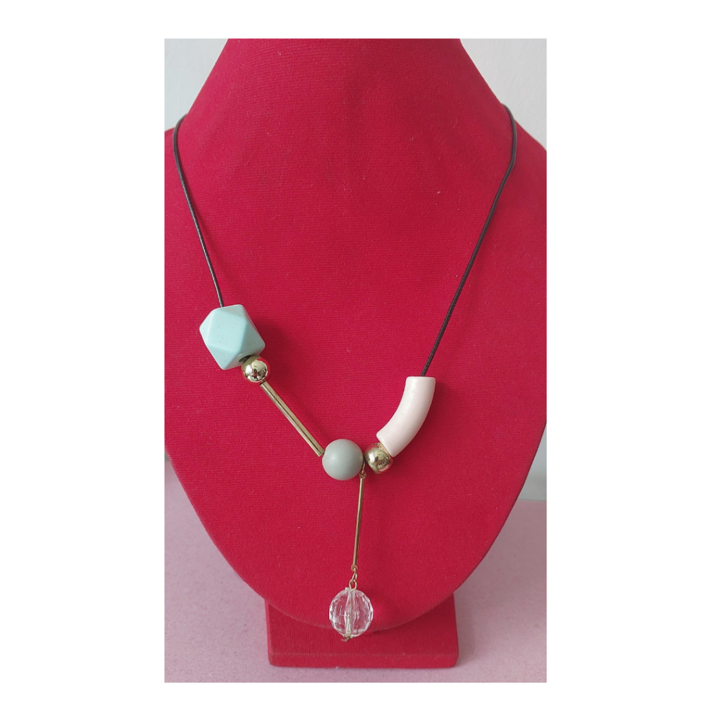 Kalung Hijab Fashion Wanita Liontin Rantai Panjang Sampai Dada