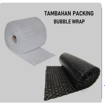 

Packing Tambahan Extra Bubble Wrap Pelindung