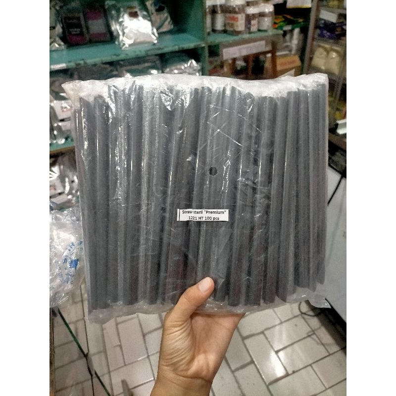 sedotan steril lancip steril 12 ml isi 100 pcs
