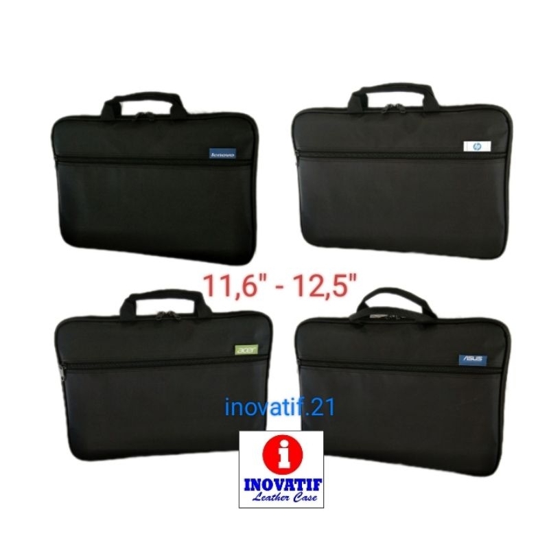Tas Laptop 12" - 12,5" / Tas jinjing A,SUS. LENOVO. HP. ACER DELL dan POLOS(tanpa merk). bahan water