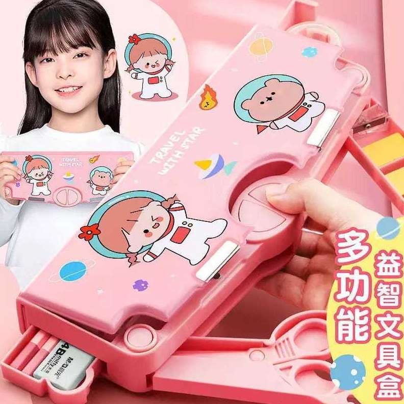 

KODE M82W Mia K1 Kotak Pensil Multifungsi Motif Kartun Untuk Laki Laki Perempuan Pencil Case Karakter Lucu Tempat Pensil Serbaguna Anak Sekolah