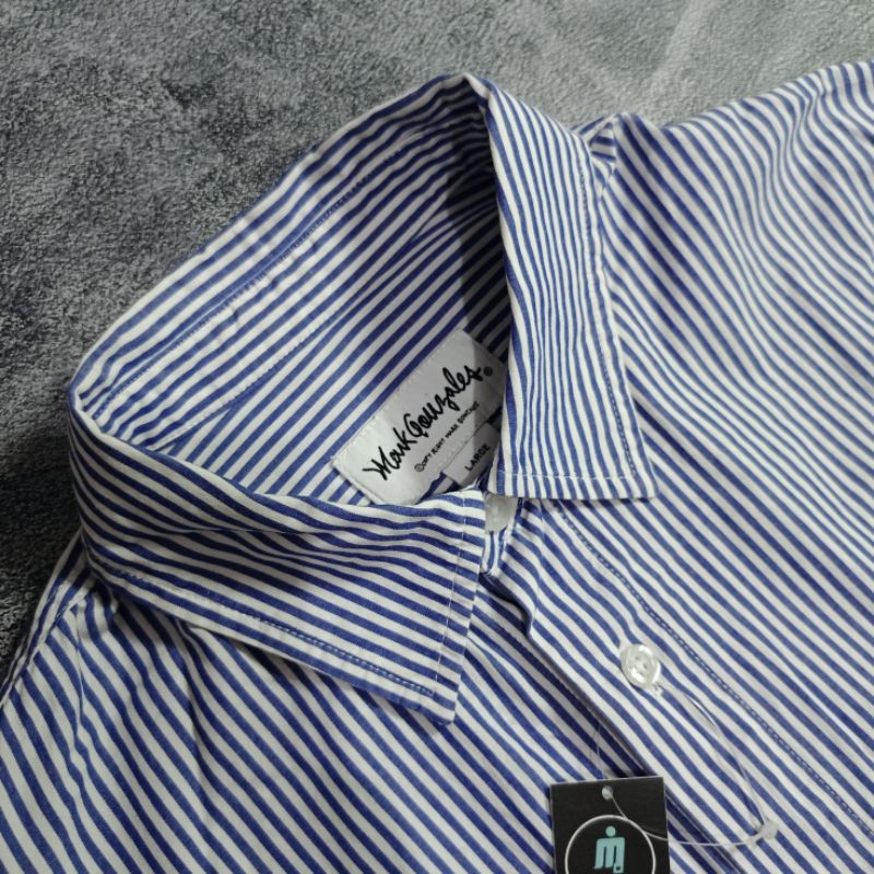 Kemeja panjang pria brand MARK GONZALES
