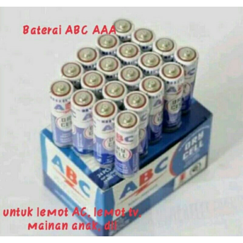 baterai abc /  baterai jam dinding,  baterai mainan 1pc