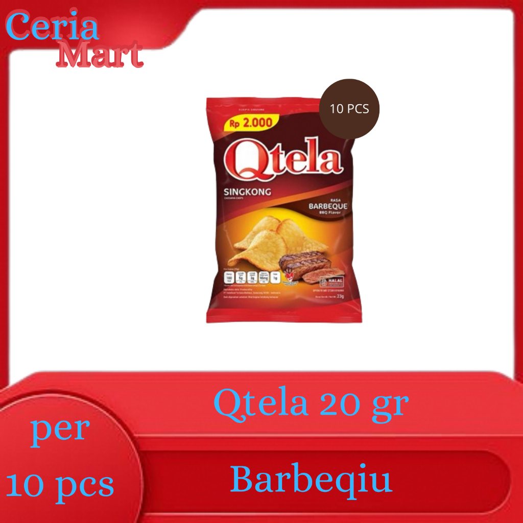 

SNACK CHIKI QTELA 20 GR PER RENCENG\ PER 10 PCS