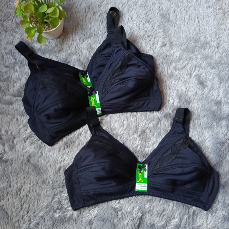 BRA CUP BESAR/BH SRIKANDI TALI LEBAR/SPORT BRA PLUM TANPA BUSA/BRA IBU-IBU MURAH