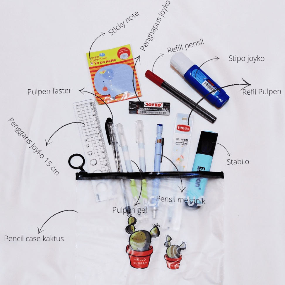 

KODE I56F PAKET ALAT TULIS 12 IN 1SET ALAT TULIS 12 IN 1SET ALAT TULIS AESTHETICPAKET SEKOLAH LENGKAP