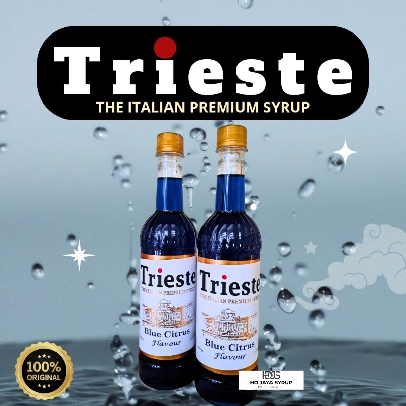 

Trieste Syrup Blue Citrus 650ml