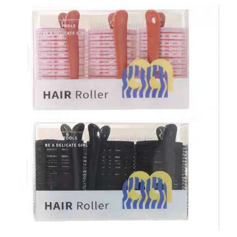 3pcs Roll Rambut Tempel | Roll Jepit Rambut | Roll Rambut Jepit