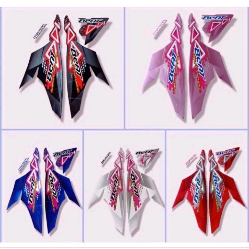 Striping motor / Les body Honda Beat 2011