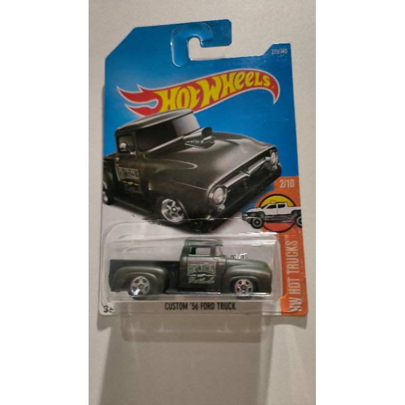 Hot Wheels Custom '56 FORD TRUCK green