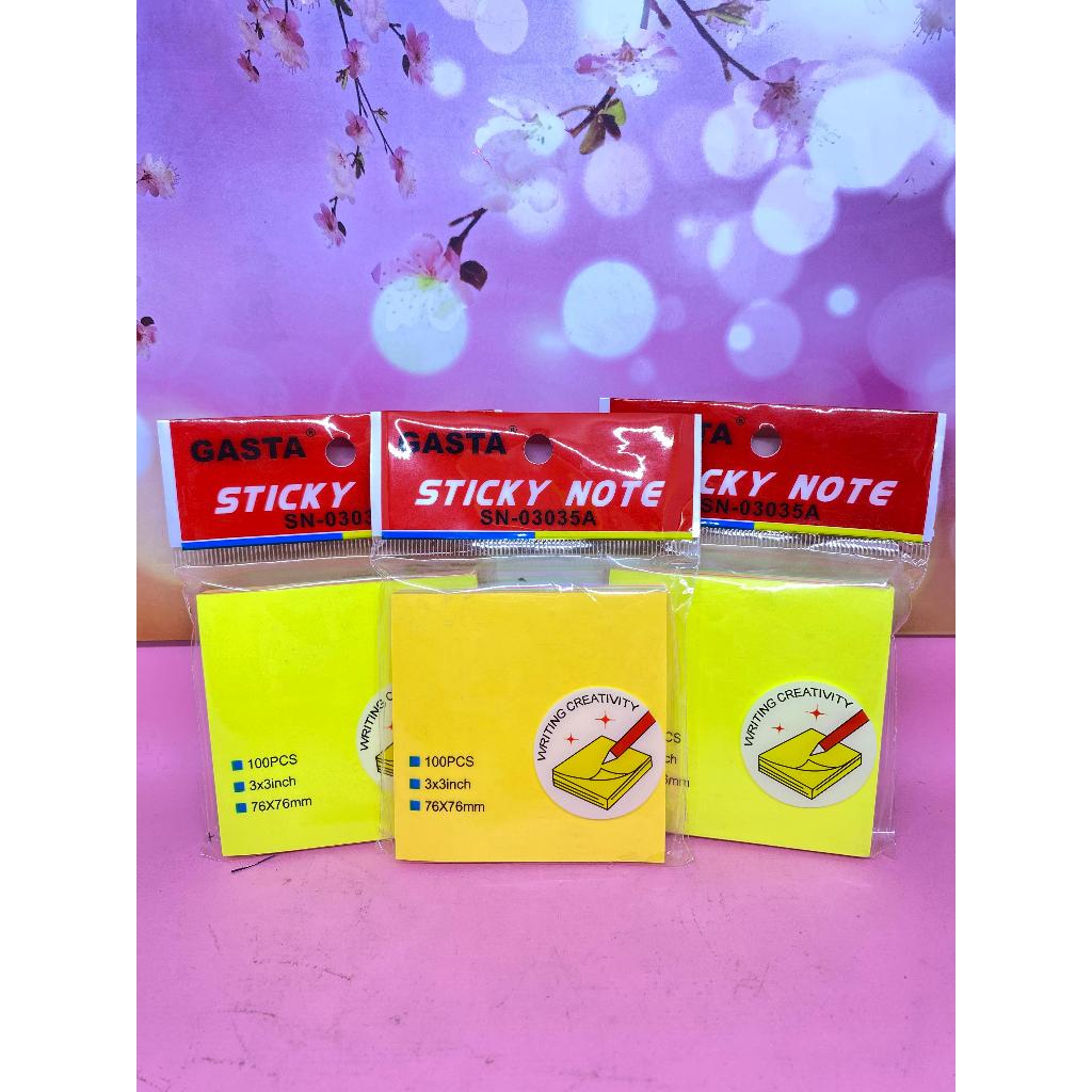 

GASTA STICKY NOTE 100 PCS WARNA WARNI