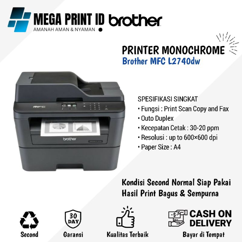 Printer Brother MFC L2740dw