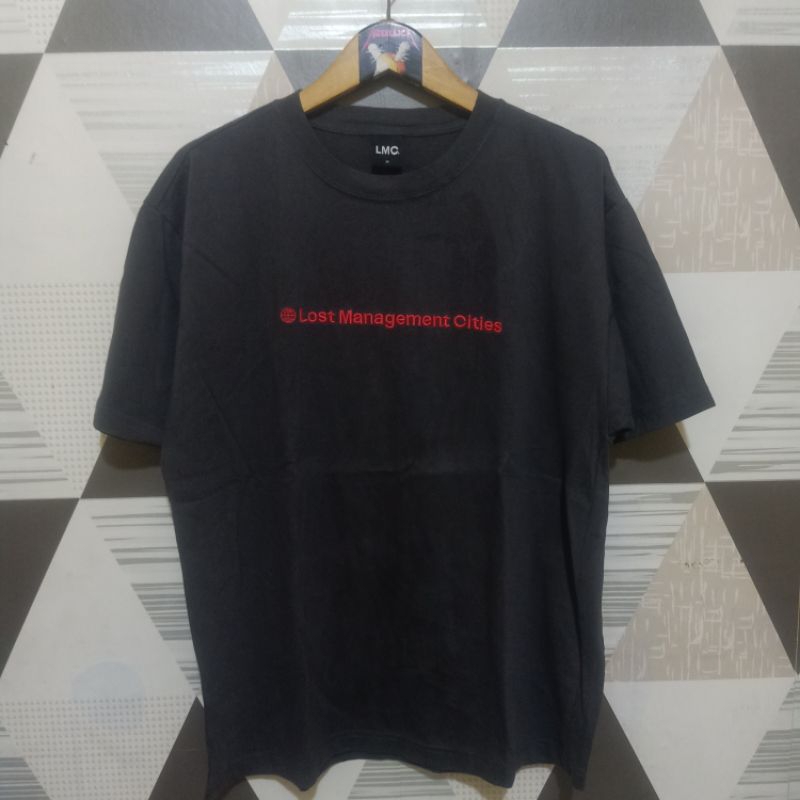 Tshirt Lost Management Cities Bordir