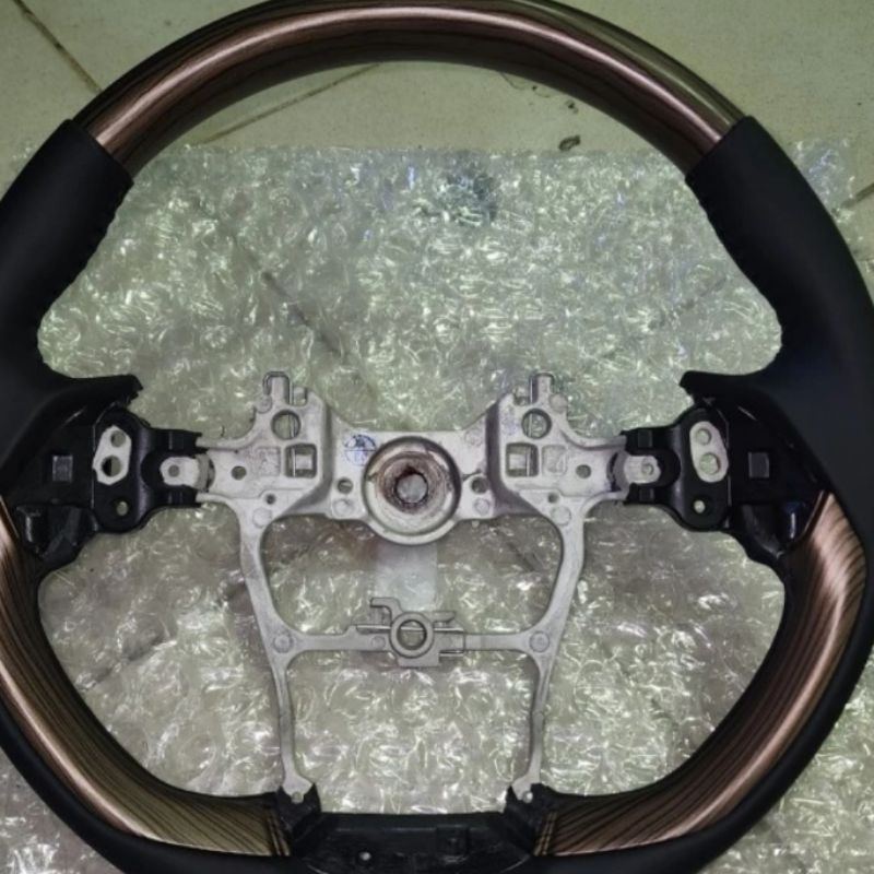 Rangka Stir Motif Wood Land Cruiser LC300