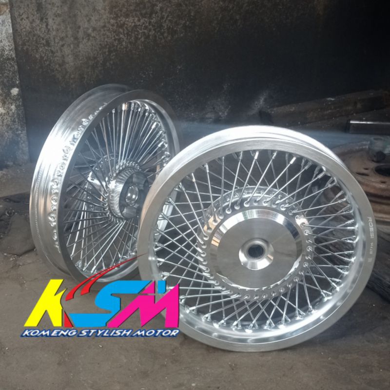 velg jari-jari seribu Vario 125 /150 ring 14x160-185 siap pasang