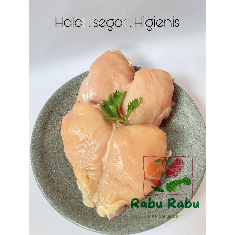 AYAM FROZEN FILLET DADA 1 KG TANPA KULIT MURAH SEGAR BROILER DAGING BEKU BOILER JAKSEL JAKARTA SELAT