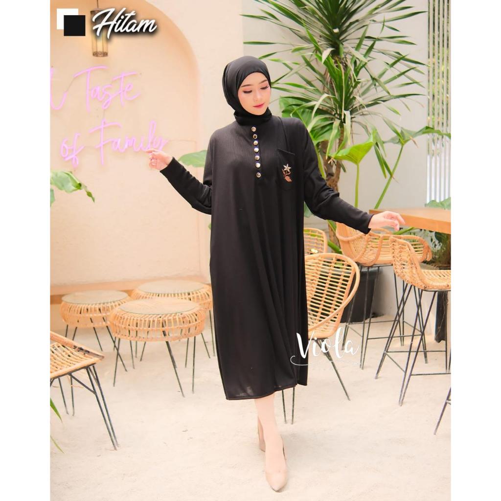 GAMIS midi anessa DRESS BY VIOLA / GAMIS KONDANGAN