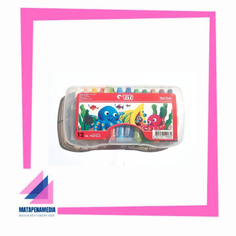 

Crayon Titi kecil isi 12 Warna