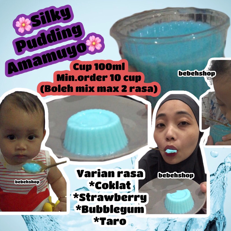 

Isi 10 Cup Set Hampers Silky Pudding Jelly Agar Amamuyo