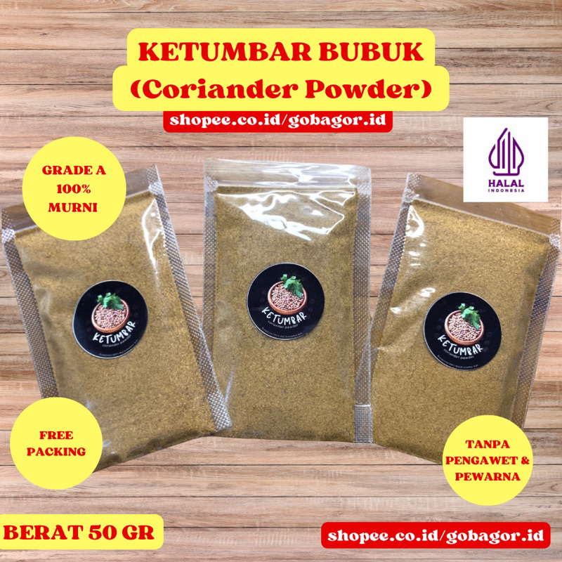 

KETUMBAR BUBUK 100% MURNI GRADE A