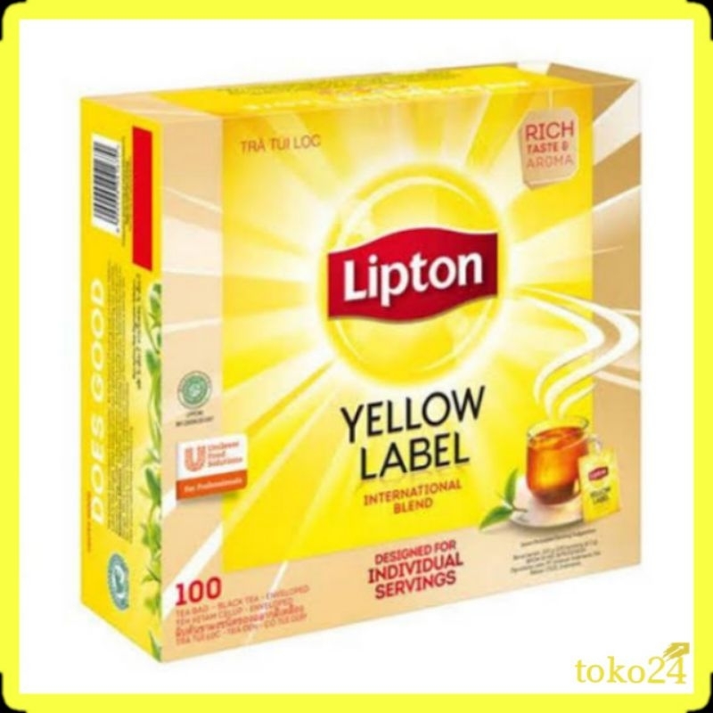 

Lipton Yellow Label Non Envelope 100 x 2 gr